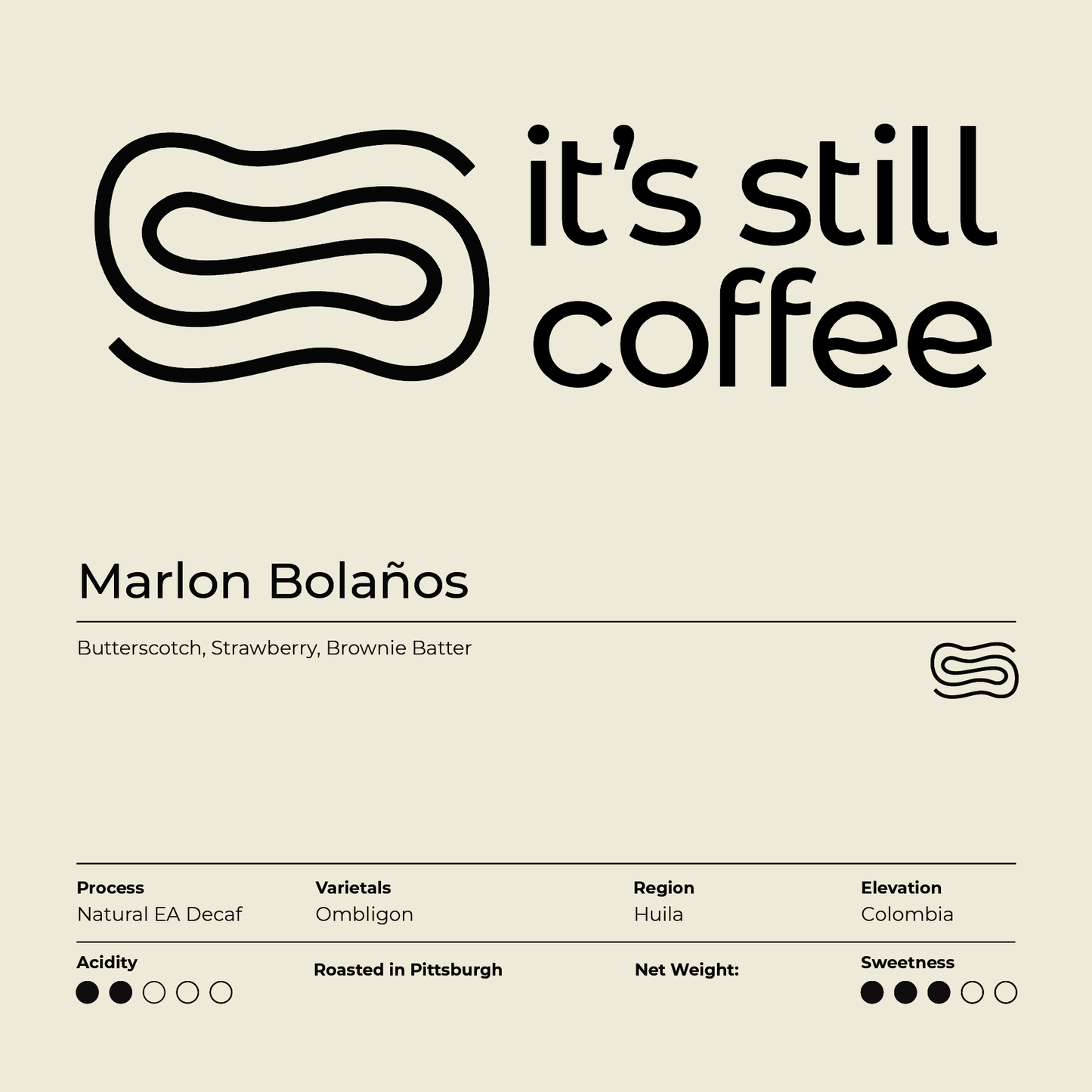 Marlon Bolanos- EA Decaf